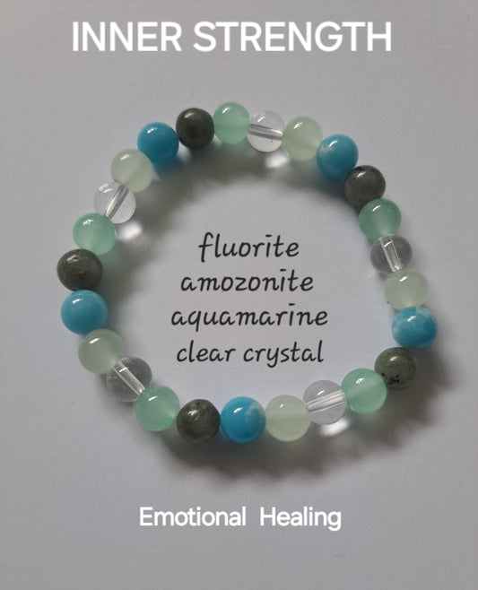 Inner strength & emotional healing beautiful crystal bracelet for a loved ones.