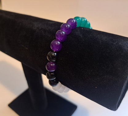 Anxiety crystal  Bracelet soothes and promotes calm and serenity and helps with relaxationn